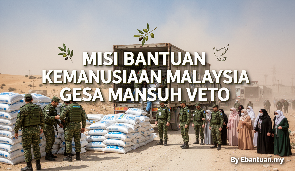 Misi Bantuan Kemanusiaan Malaysia Gesa Mansuh Veto 1 Misi Bantuan Kemanusiaan Malaysia Gesa Mansuh Veto