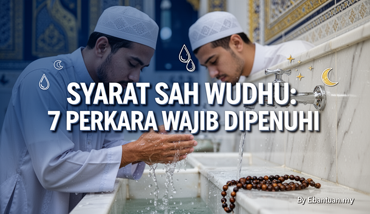 Syarat Sah Wudhu: 7 Perkara Wajib Dipenuhi 1 Syarat Sah Wudhu: 7 Perkara Wajib Dipenuhi
