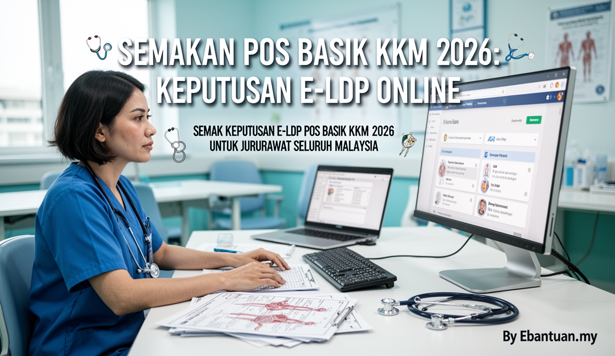 Semakan Pos Basik KKM 2026: Keputusan e-LDP Online 1 Semakan Pos Basik KKM 2026: Keputusan e-LDP Online