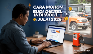 Cara Mohon BUDI Diesel Individu Julai 2026