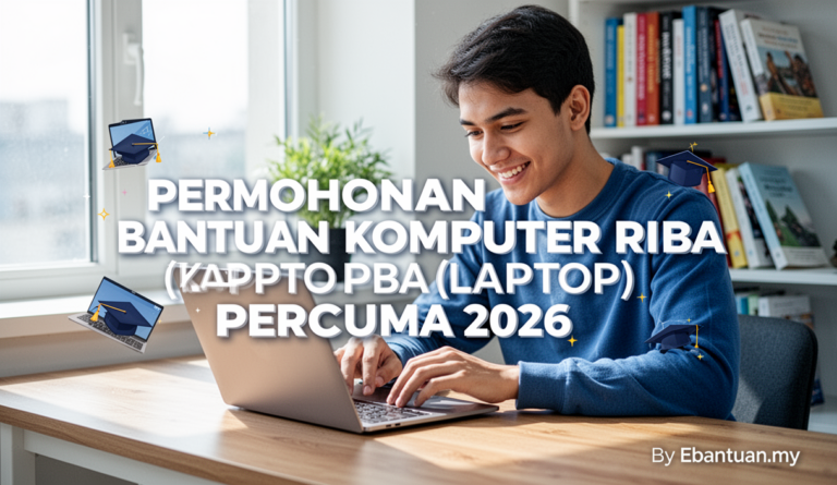 Permohonan Bantuan Komputer Riba (Laptop) Percuma 2026