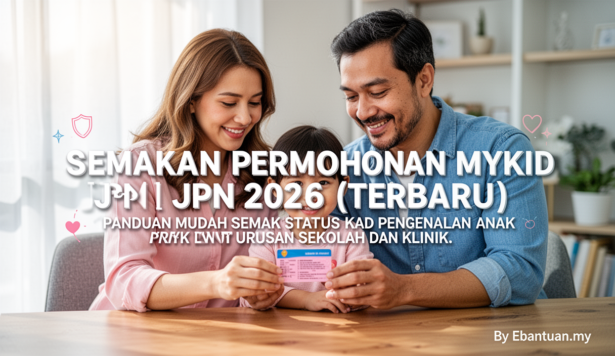 Semakan Permohonan MyKid JPN 2026 (Terbaru) 1 Semakan Permohonan MyKid JPN 2026 (Terbaru)
