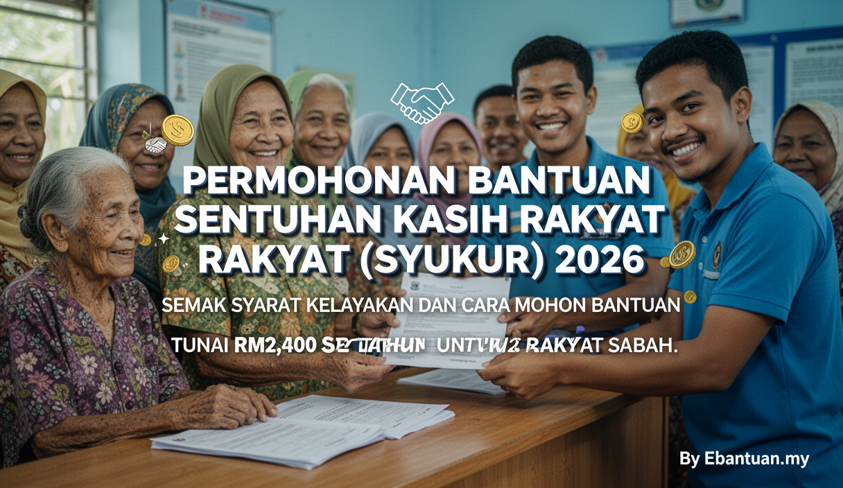 Permohonan Bantuan Sentuhan Kasih Rakyat (SYUKUR) 2026