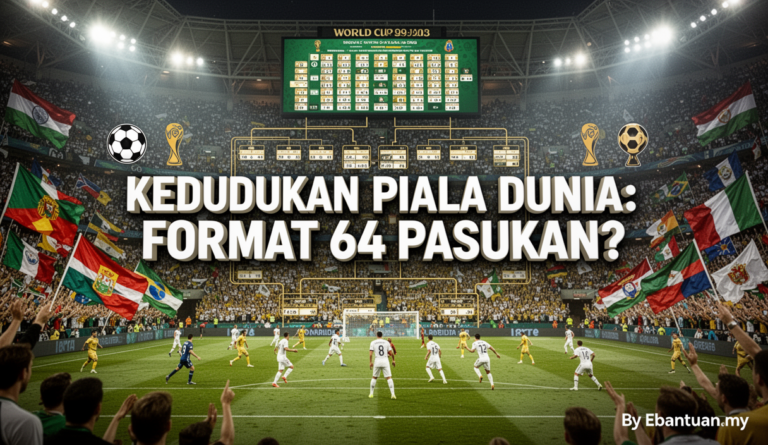 Kedudukan Piala Dunia: Format 64 Pasukan?