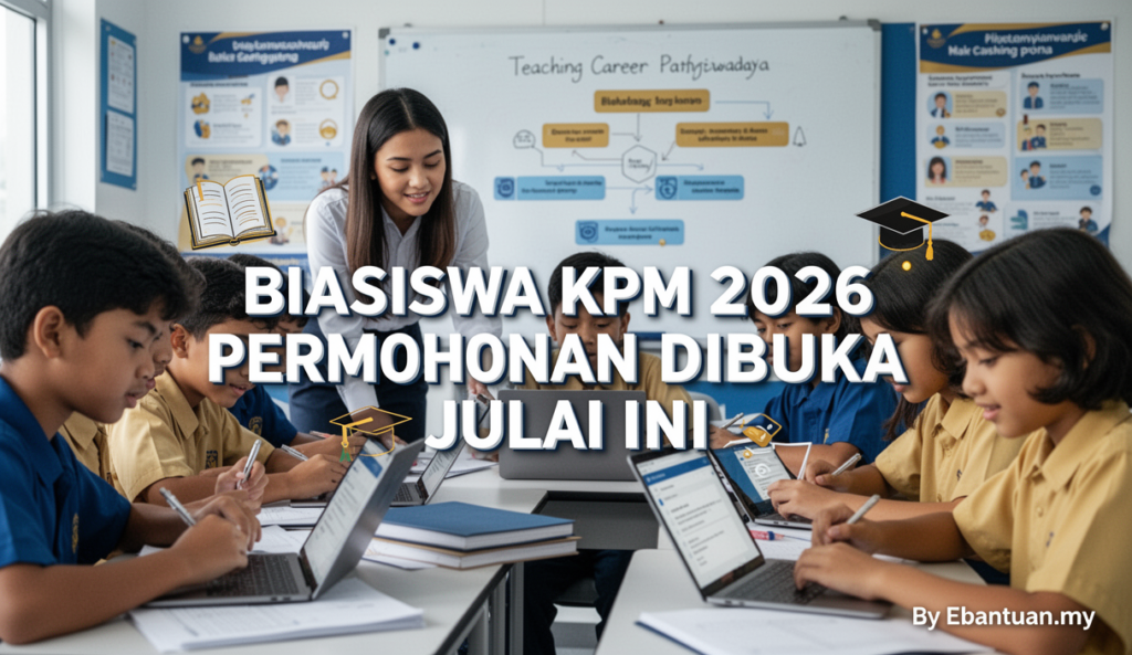 Biasiswa KPM 2026 Permohonan Dibuka Julai Ini