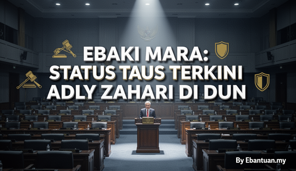 Ebaki Mara: Status Terkini Adly Zahari Di DUN