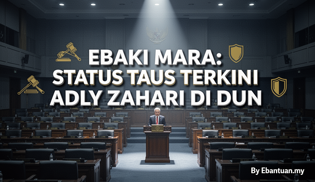 Ebaki Mara: Status Terkini Adly Zahari Di DUN