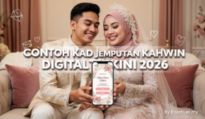 Contoh Kad Jemputan Kahwin Digital Terkini 2026