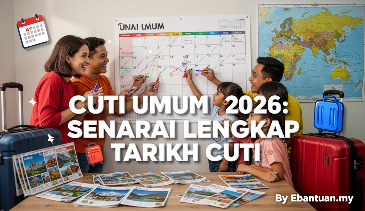 Cuti Umum 2026: Senarai Lengkap Tarikh Cuti