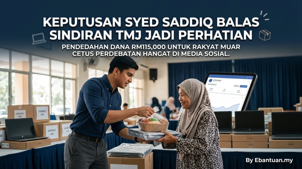 Keputusan Syed Saddiq Balas Sindiran TMJ Jadi Perhatian