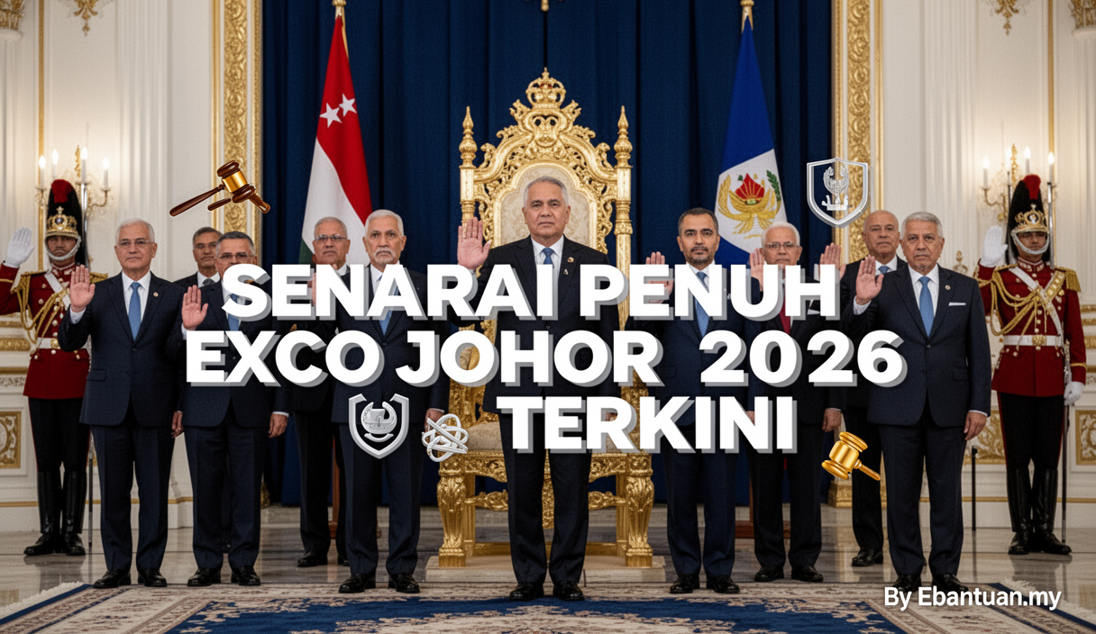 Senarai Penuh Exco Johor 2026 Terkini 1 Senarai Penuh Exco Johor 2026 Terkini