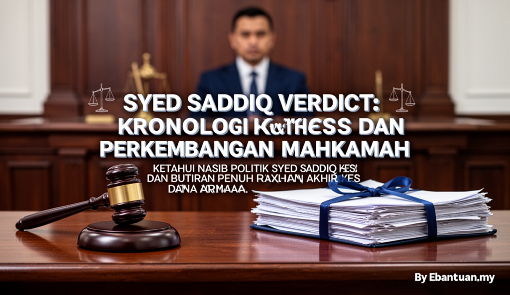 Syed Saddiq Verdict: Kronologi Kes Dan Perkembangan Mahkamah