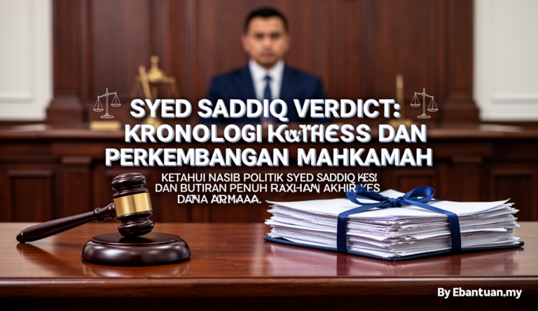 Syed Saddiq Verdict: Kronologi Kes Dan Perkembangan Mahkamah