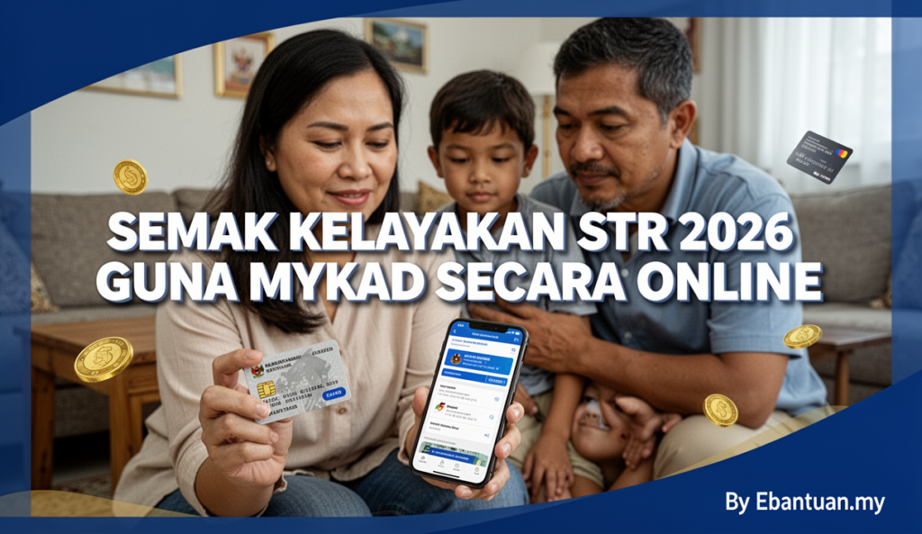 Semak Kelayakan STR 2026 Guna MyKad Secara Online