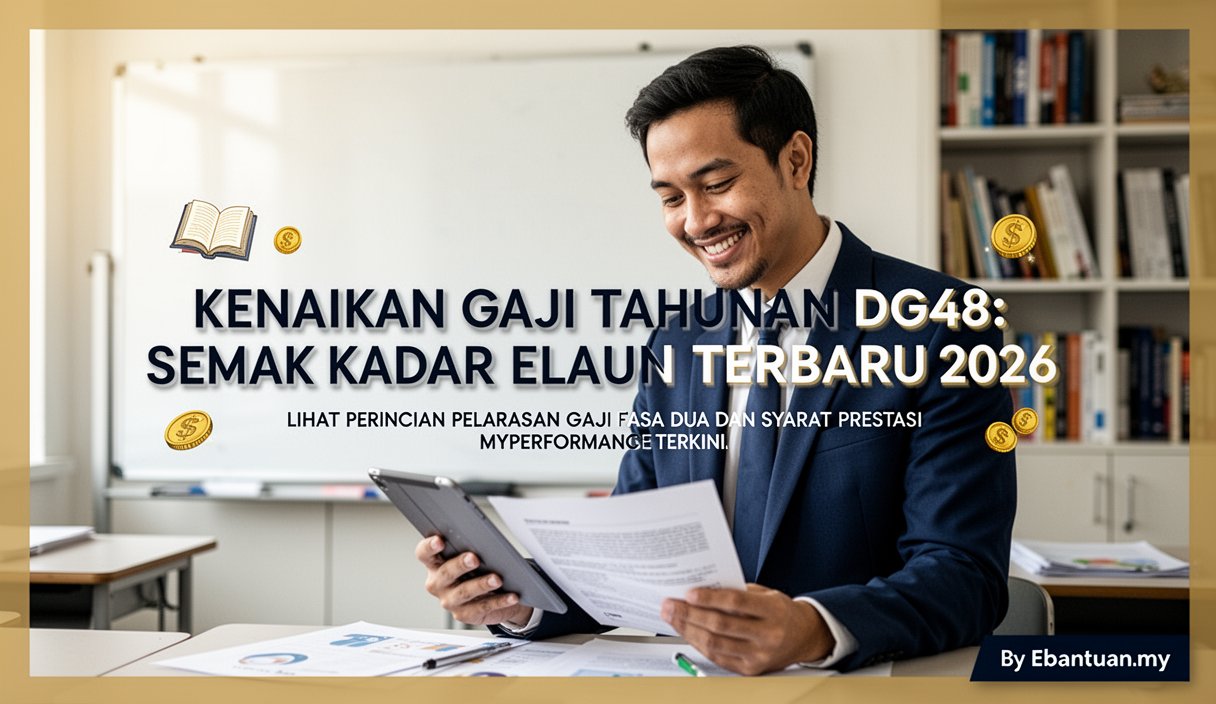 Kenaikan Gaji Tahunan DG48: Semak Kadar Elaun Terbaru 2026