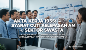 Akta Kerja 1955: Syarat Cuti Kelepasan Am Sektor Swasta