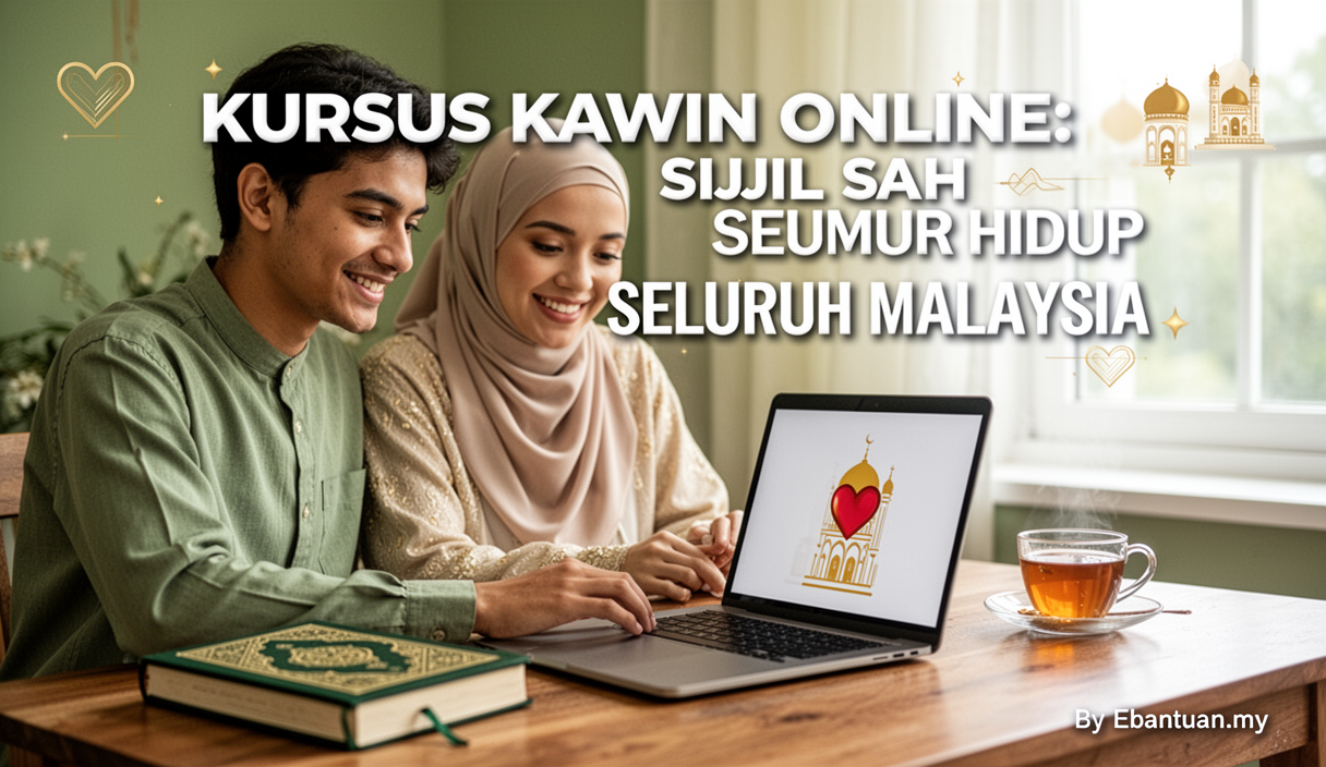 Kursus Kawin Online: Sijil Sah Seumur Hidup Seluruh Malaysia 1 Kursus Kawin Online: Sijil Sah Seumur Hidup Seluruh Malaysia