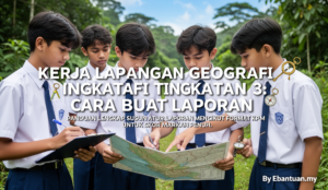 Kerja Lapangan Geografi Tingkatan 3: Cara Buat Laporan