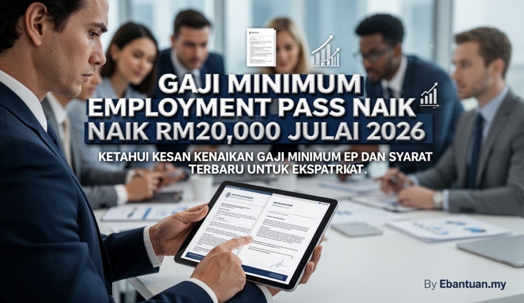 Gaji Minimum Employment Pass Naik RM20,000 Julai 2026