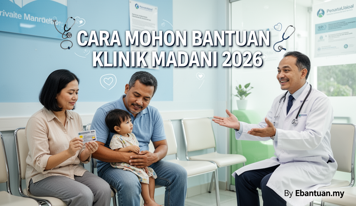 Cara Mohon Bantuan Klinik Madani 2026 1 Cara Mohon Bantuan Klinik Madani 2026