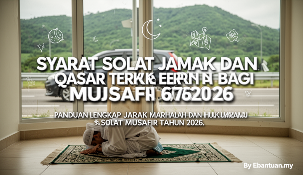 Syarat Solat Jamak Dan Qasar Terkini Bagi Musafir 2026