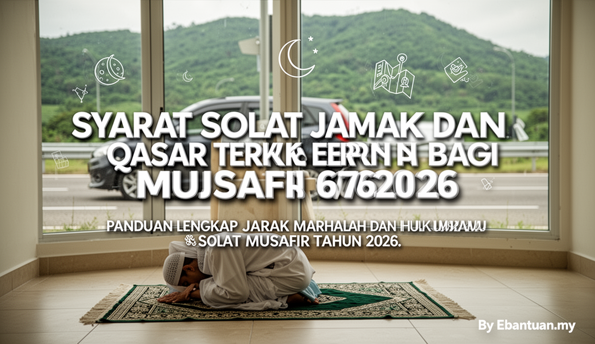 Syarat Solat Jamak Dan Qasar Terkini Bagi Musafir 2026
