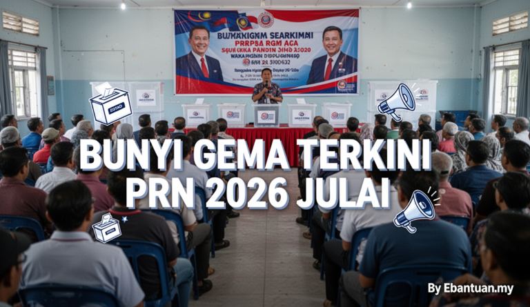 Bunyi Gema Terkini PRN 2026 Julai