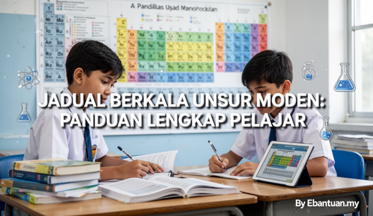 Jadual Berkala Unsur Moden: Panduan Lengkap Pelajar