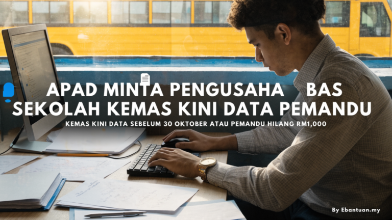 APAD Minta Pengusaha Bas Sekolah Kemas Kini Data Pemandu