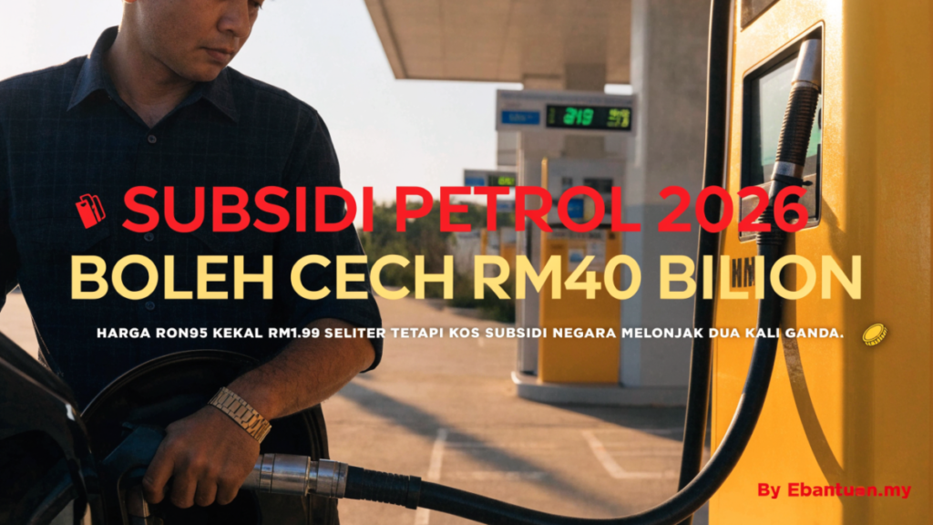 Subsidi Petrol 2026 Boleh Cecah RM40 Bilion