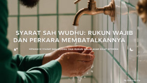 Syarat Sah Wudhu: Rukun Wajib dan Perkara Membatalkannya