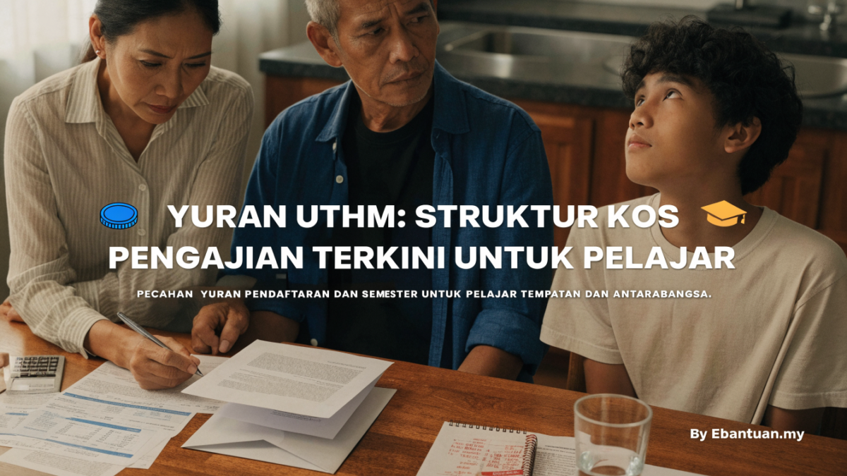 Yuran UTHM: Struktur Kos Pengajian Terkini untuk Pelajar