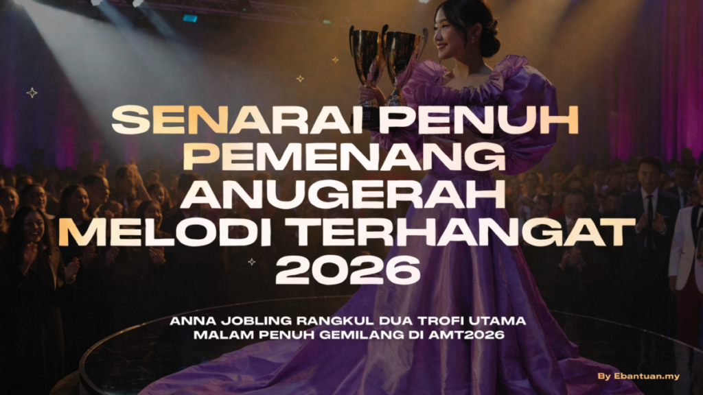 Senarai Penuh Pemenang Anugerah Melodi Terhangat 2026