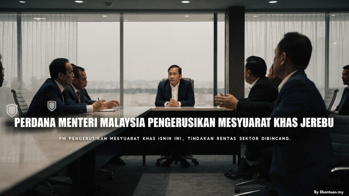 Perdana Menteri Malaysia Pengerusikan Mesyuarat Khas Jerebu