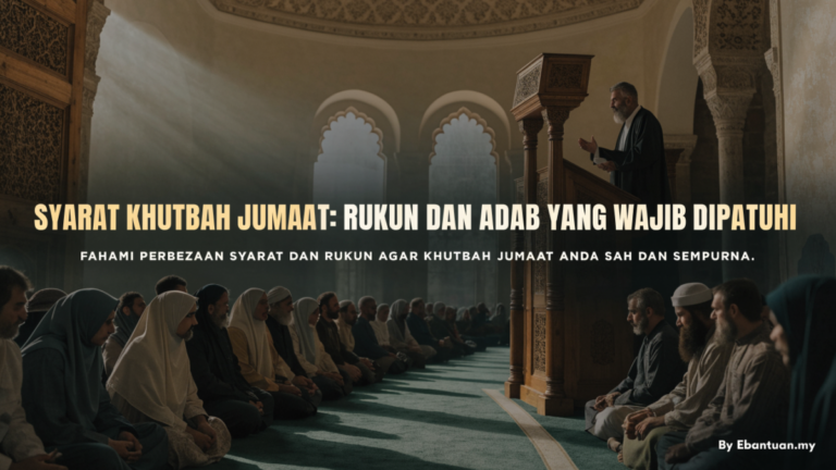 Syarat Khutbah Jumaat: Rukun Dan Adab Yang Wajib Dipatuhi