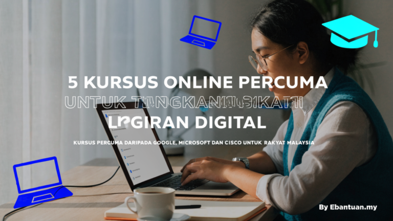 5 Kursus Online Percuma Untuk Tingkat Kemahiran Digital