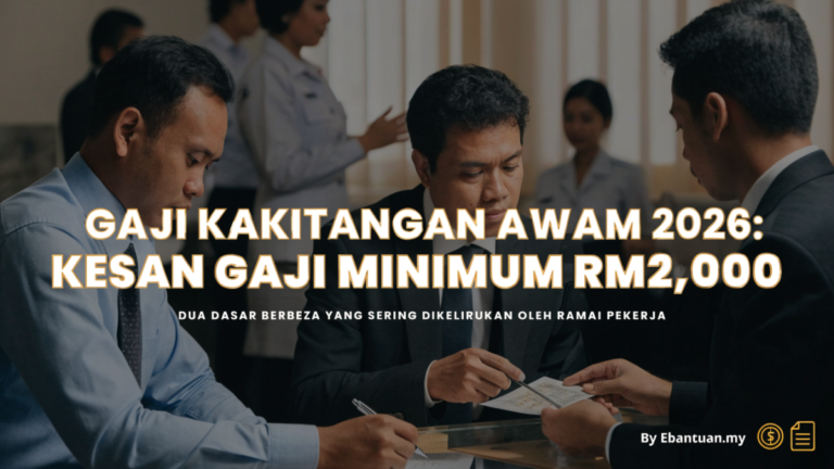 Gaji Kakitangan Awam 2026: Kesan Gaji Minimum RM2,000
