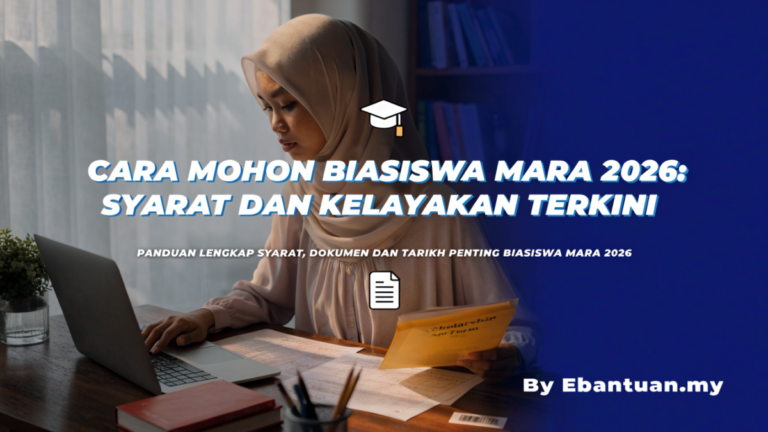 Cara Mohon Biasiswa MARA 2026: Syarat dan Kelayakan Terkini