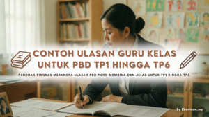Contoh Ulasan Guru Kelas Untuk PBD TP1 Hingga TP6
