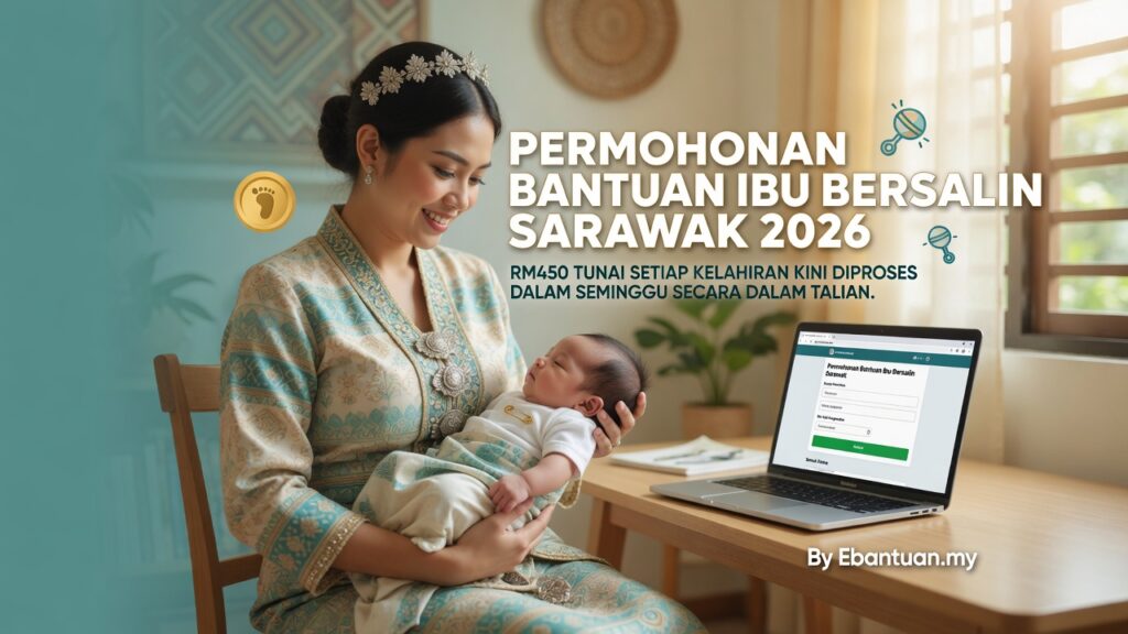 Permohonan Bantuan Ibu Bersalin Sarawak 2026