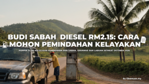 Budi Sabah Diesel RM2.15: Cara Mohon Pemindahan Kelayakan