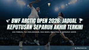 BWF Arctic Open 2026: Jadual & Keputusan Separuh Akhir Terkini