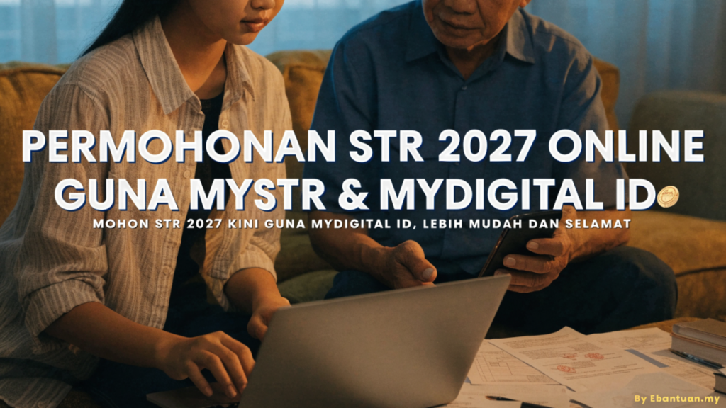 Permohonan STR 2027 Online Guna MySTR & MyDigital ID