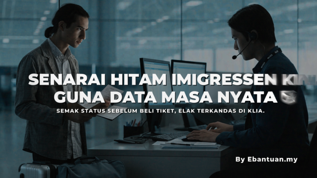 Senarai Hitam Imigresen Kini Guna Data Masa Nyata