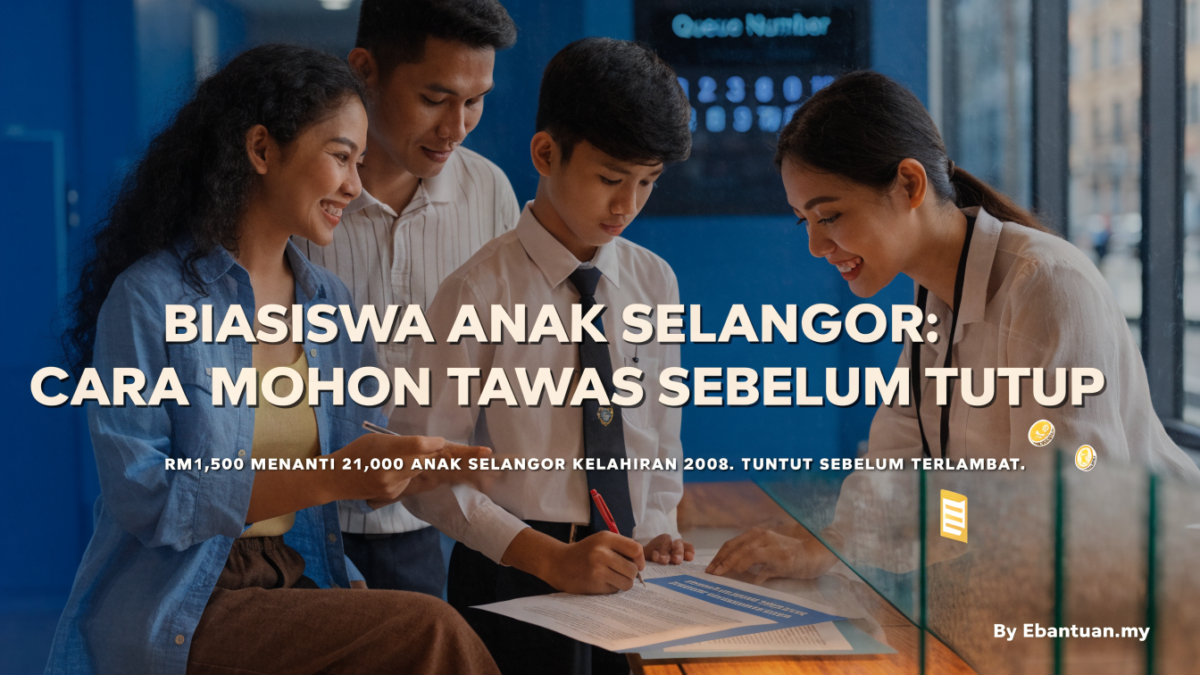Biasiswa Anak Selangor: Cara Mohon TAWAS Sebelum Tutup