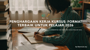 Penghargaan Kerja Kursus: Format Terbaik untuk Pelajar 2026
