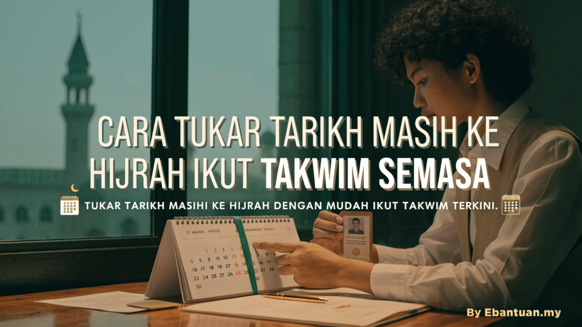 Cara Tukar Tarikh Masihi Ke Hijrah Ikut Takwim Semasa 1 Cara Tukar Tarikh Masihi Ke Hijrah Ikut Takwim Semasa