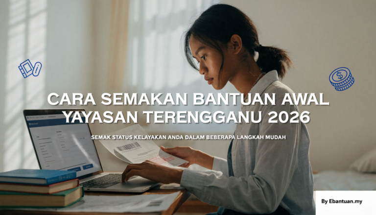 Cara Semakan Bantuan Awal Yayasan Terengganu 2026