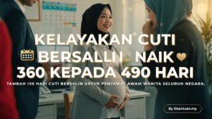 Kelayakan Cuti Bersalin Naik 360 Kepada 490 Hari
