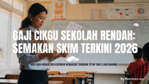 Gaji Cikgu Sekolah Rendah: Semakan Skim Terkini 2026
